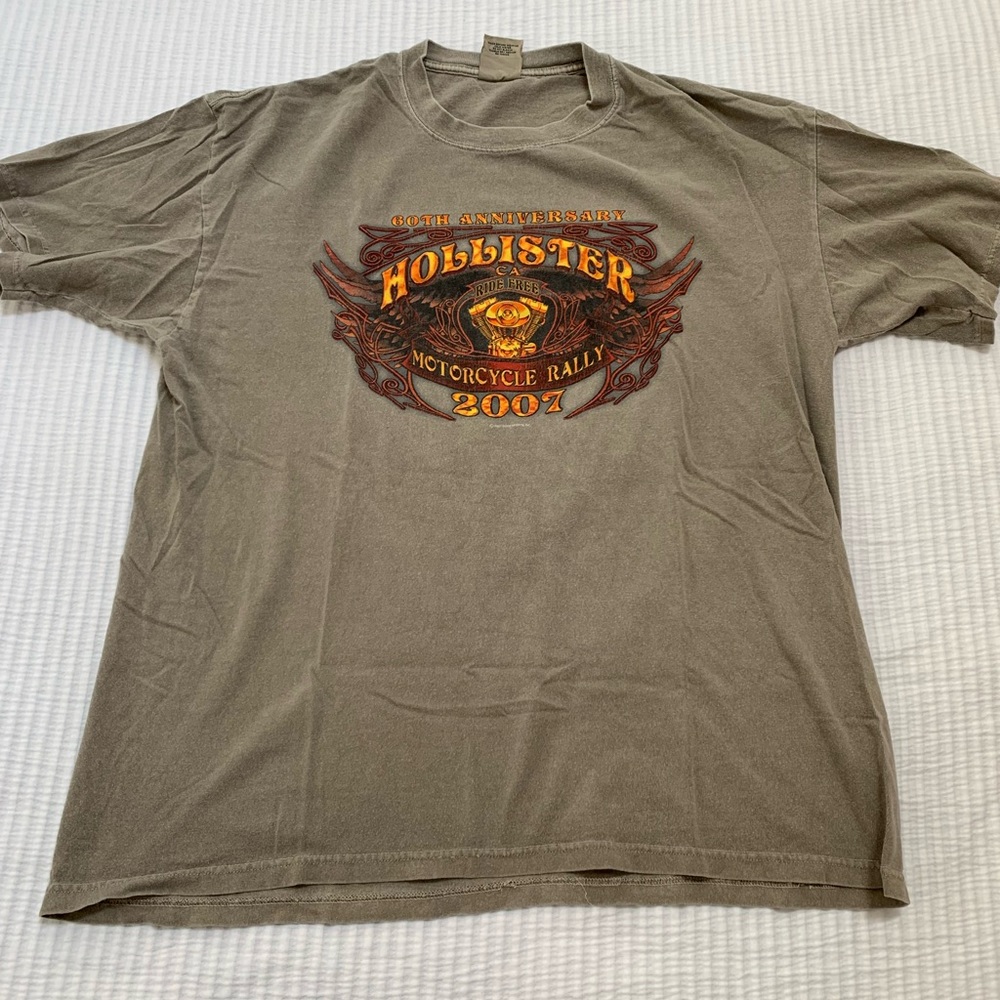 Motorcycle graphic tee